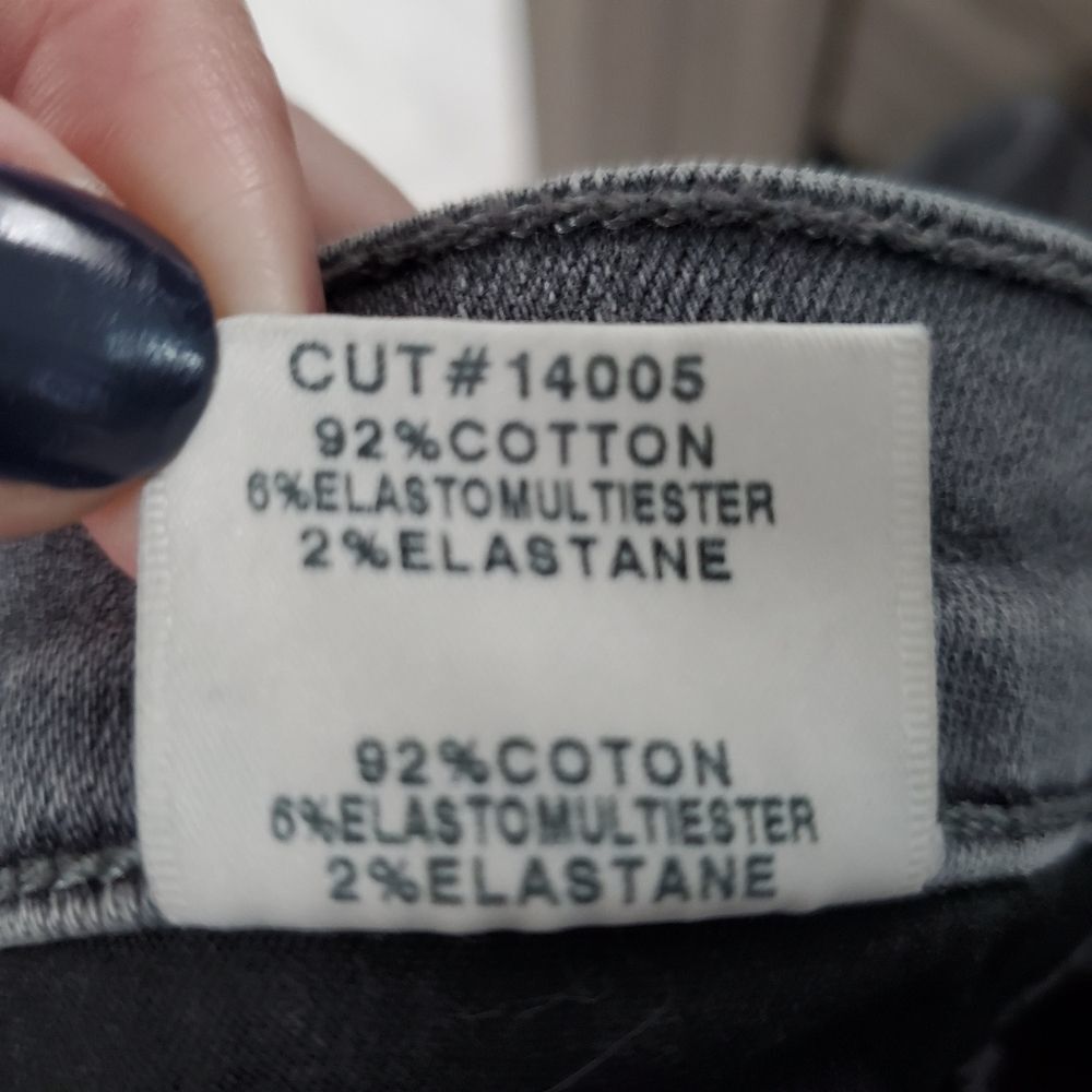 Gray J Brand Alana high-rise cropped jeans size 29 - Picture 8 of 8